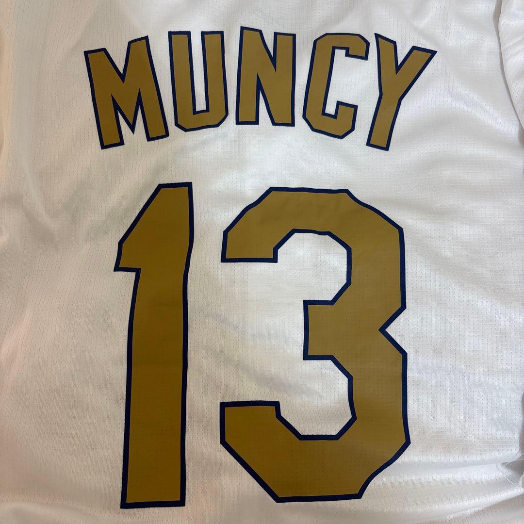 お値下❗️ドジャース Muncy ユニフォーム マンシー 優勝 ゴールデンジャージ