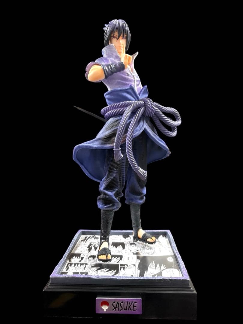 【新品未使用】ナルト NARUTO 疾風伝 うちはサスケ フィギュア 海外輸入