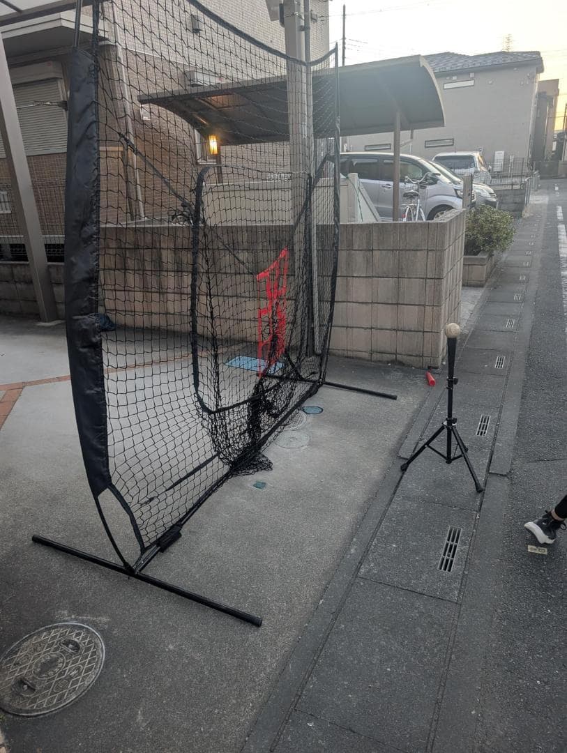 バッティングネット 野球ネット練習用 トレーニング ピッチングネット スチーpo