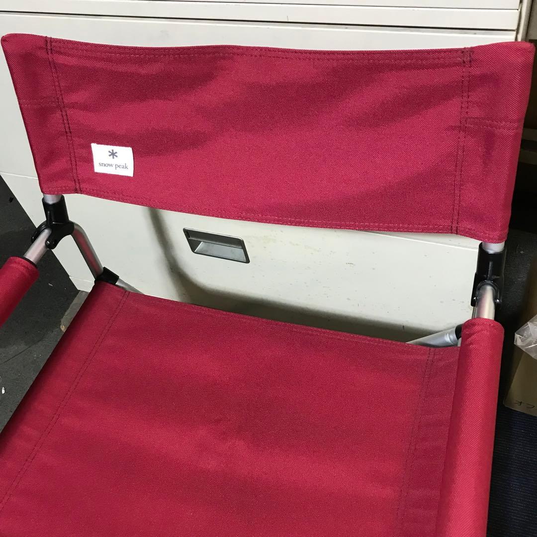 スノーピーク FDチェアワイド RD レッド  peak