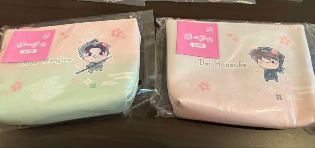 忍たま乱太郎 ふんわり桜もちぴこの段 ぬいぐるみ ポーチ セット