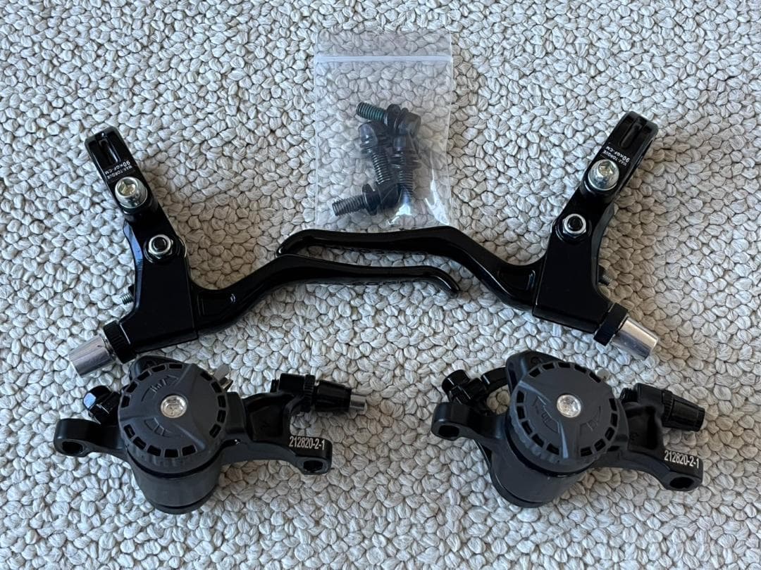 DIA-COMPE ブレーキレバー SS-6、PROMAX DSK-717セット