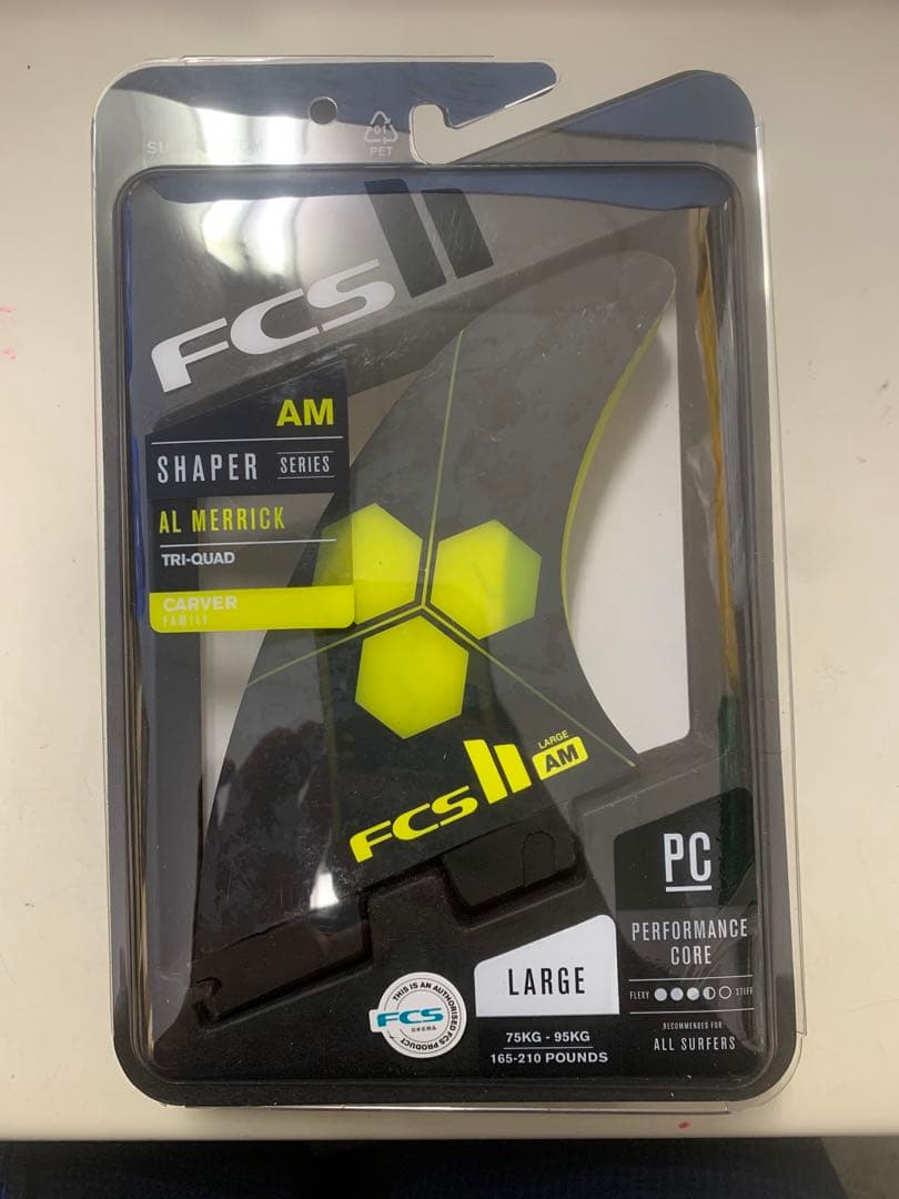 FCS2 FCS 2 アルメリック トライ クワットフィン Lサイズ