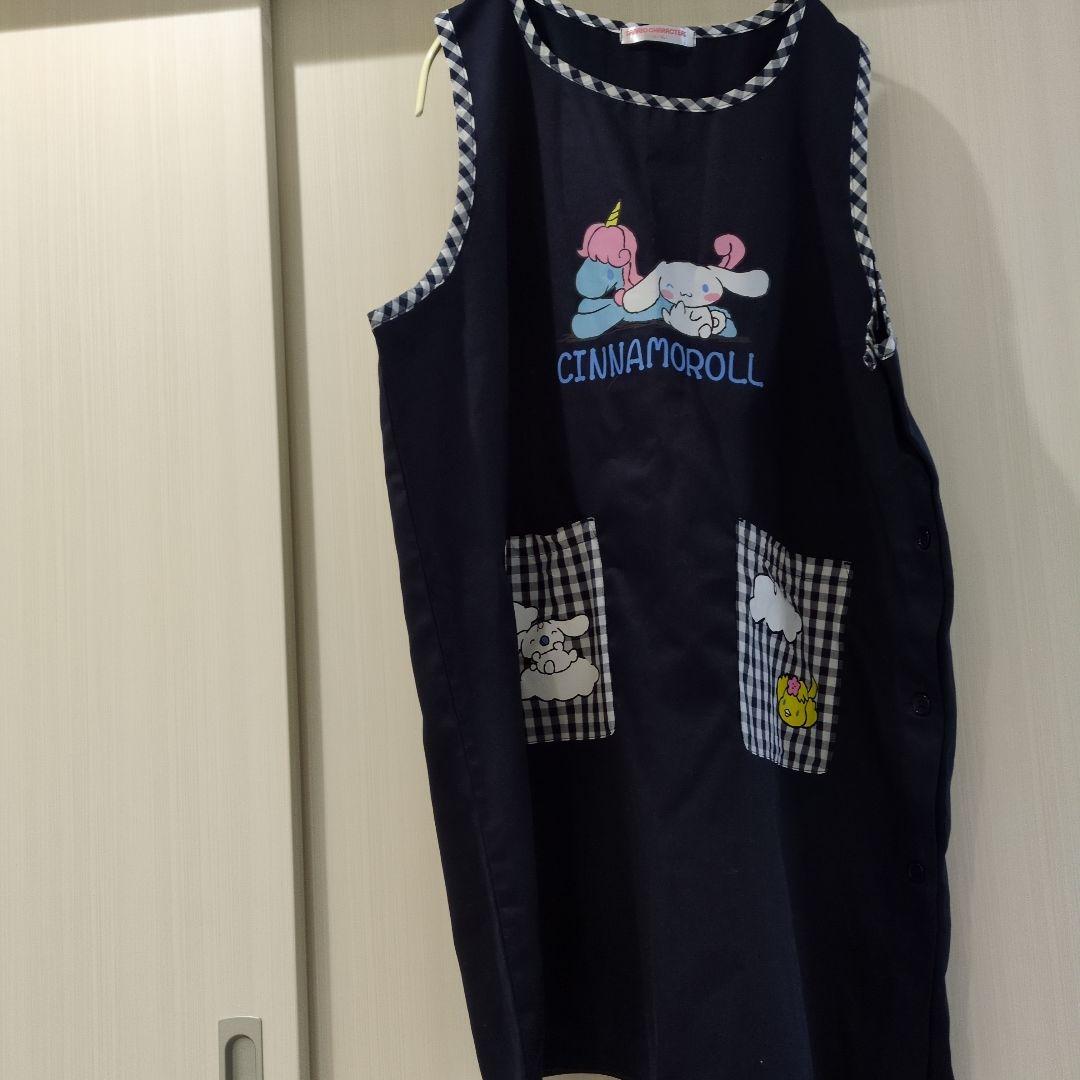 シナモロール＆ポムポムプリン ＆キティのエプロン ３Ｌ3枚セット！