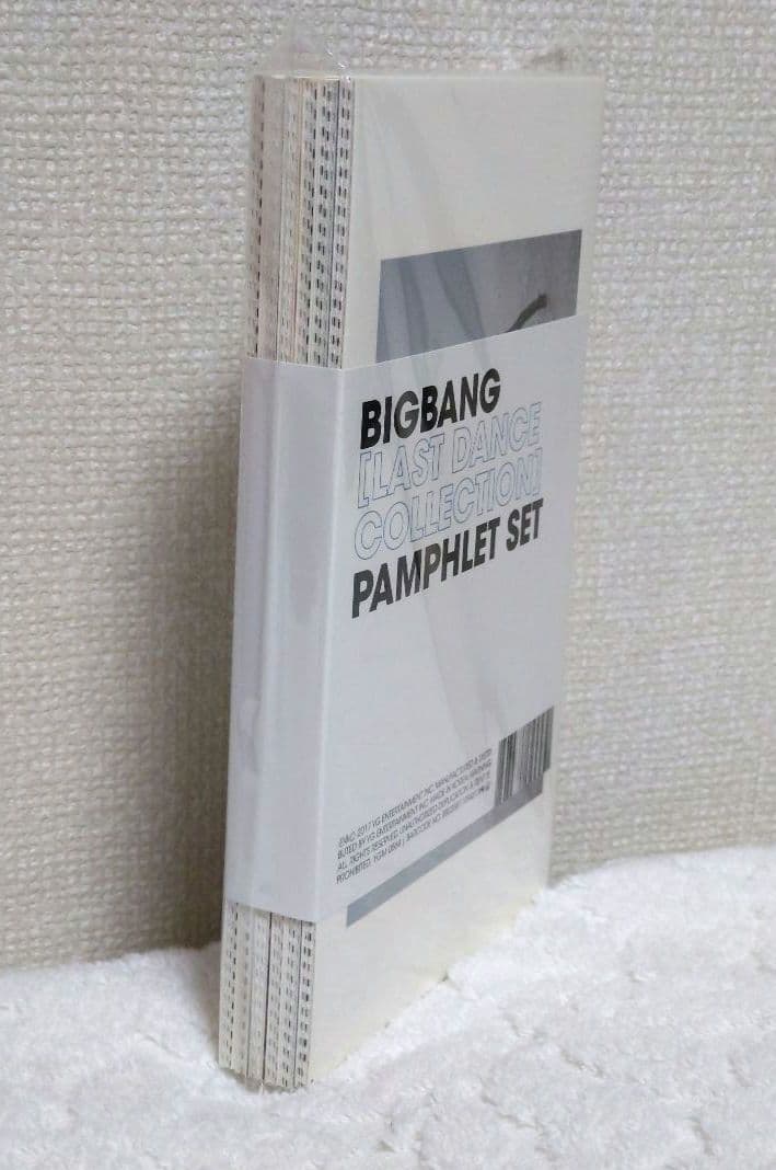アイドル BIGBANG LAST DANCE COLLECTION PAMPHLET