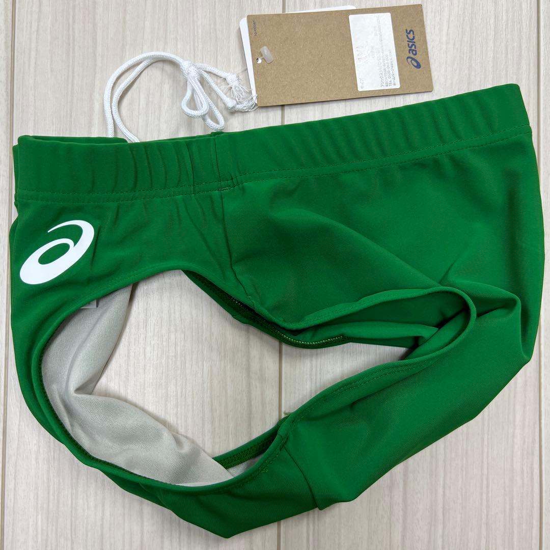アシックス　女子陸上レーシングショーツ　アマゾングリーン単色　4XLサイズ　新品