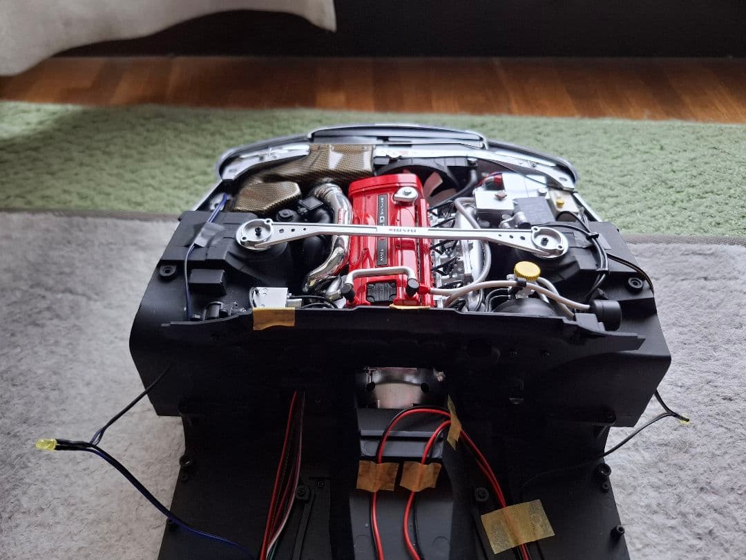 ワイルドスピードX2 R34 GT-R メインシャーシ 模型品