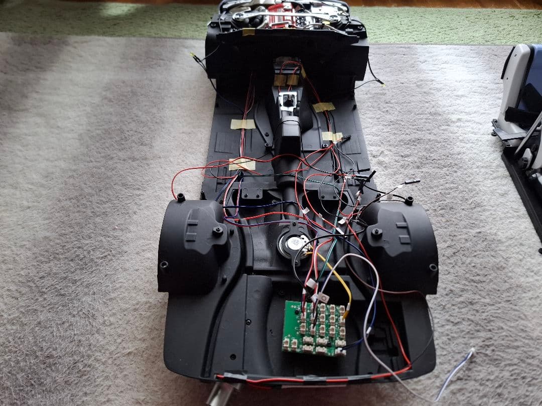 ワイルドスピードX2 R34 GT-R メインシャーシ 模型品