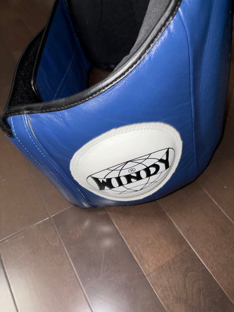WINDY キックミット 青 ボディープロテクター