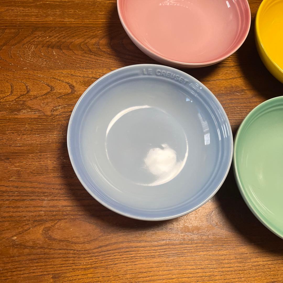 LE CREUSET ボウル 4枚セット カラフル