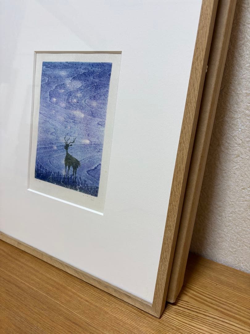 木村繁之　水性木版画