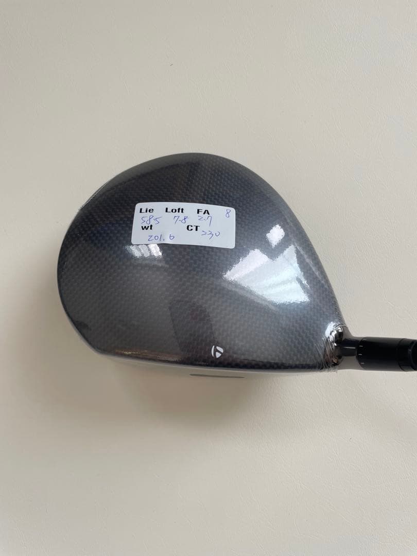 【ツアー支給品】 テーラーメイド Qi35 LS ドライバー ヘッド8.0度