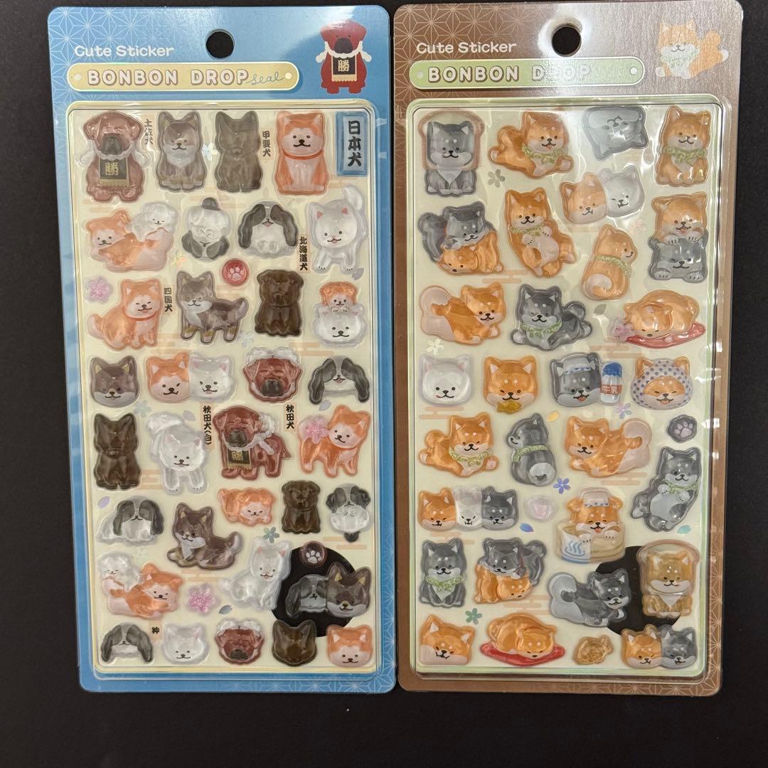 [正規品] ボンボンドロップシール　ボンドロ　和柄　7枚セット