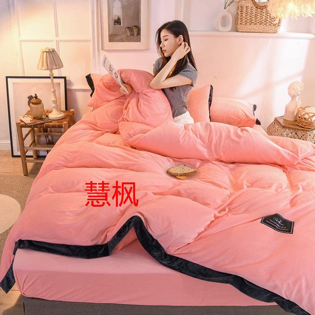 布団カバー ベルベット 200*230cm 4点セット 寝具カバーセット?