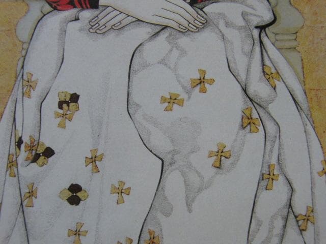大日躬世子、【佳日】、希少な大判額装用画集より、美品、日本人画家