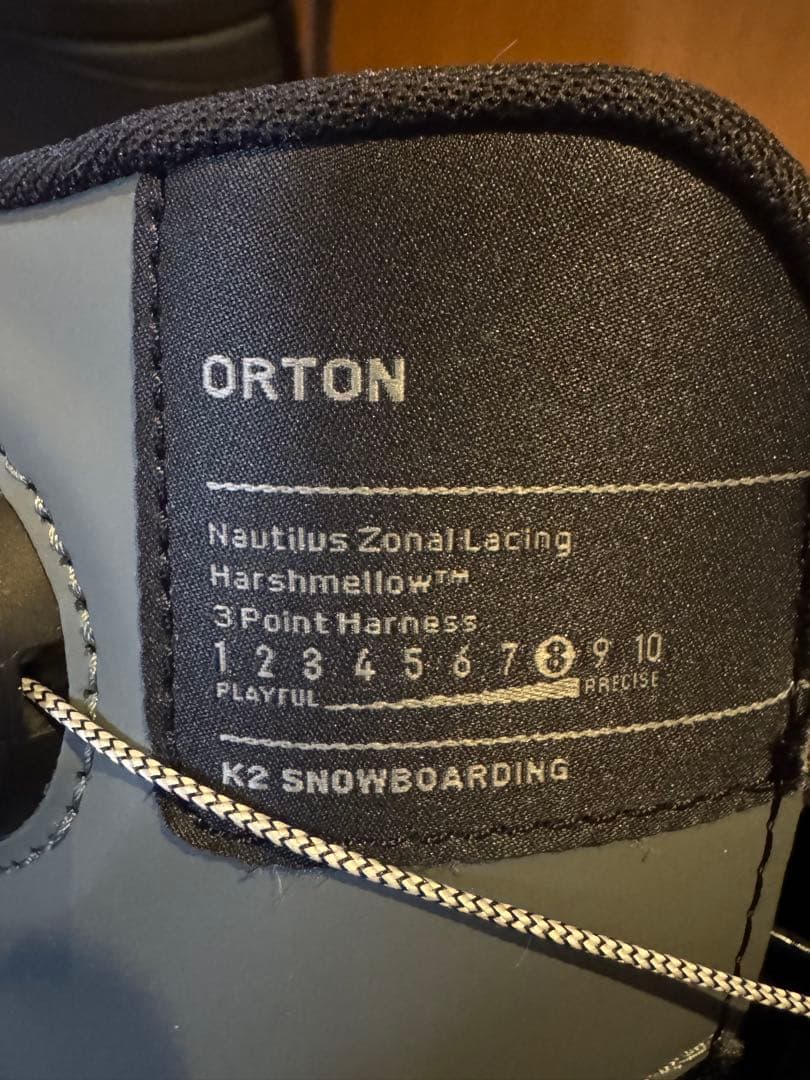 24-25' K2 ORTON 28.5cmスノーボードブーツ ブラック メンズ