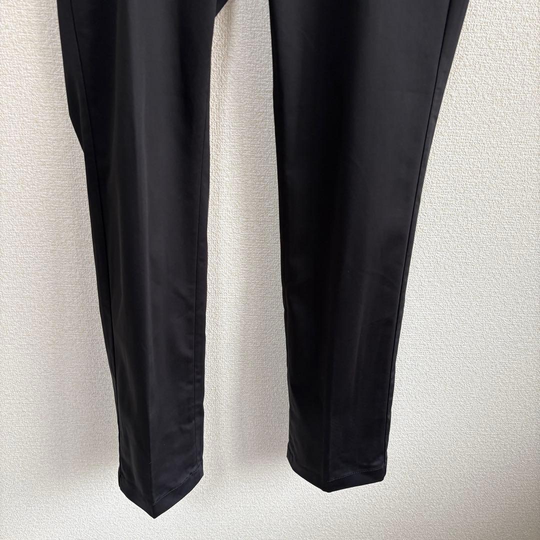 デサントゴルフ　大吟醸サテン ストレッチ ロングパンツ　ブラックM