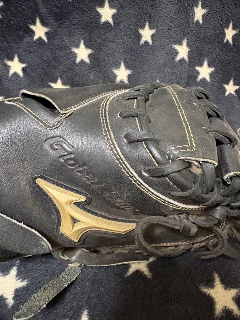 美*治様 Mizuno グローバルエリート 軟式グローブ ブラック
