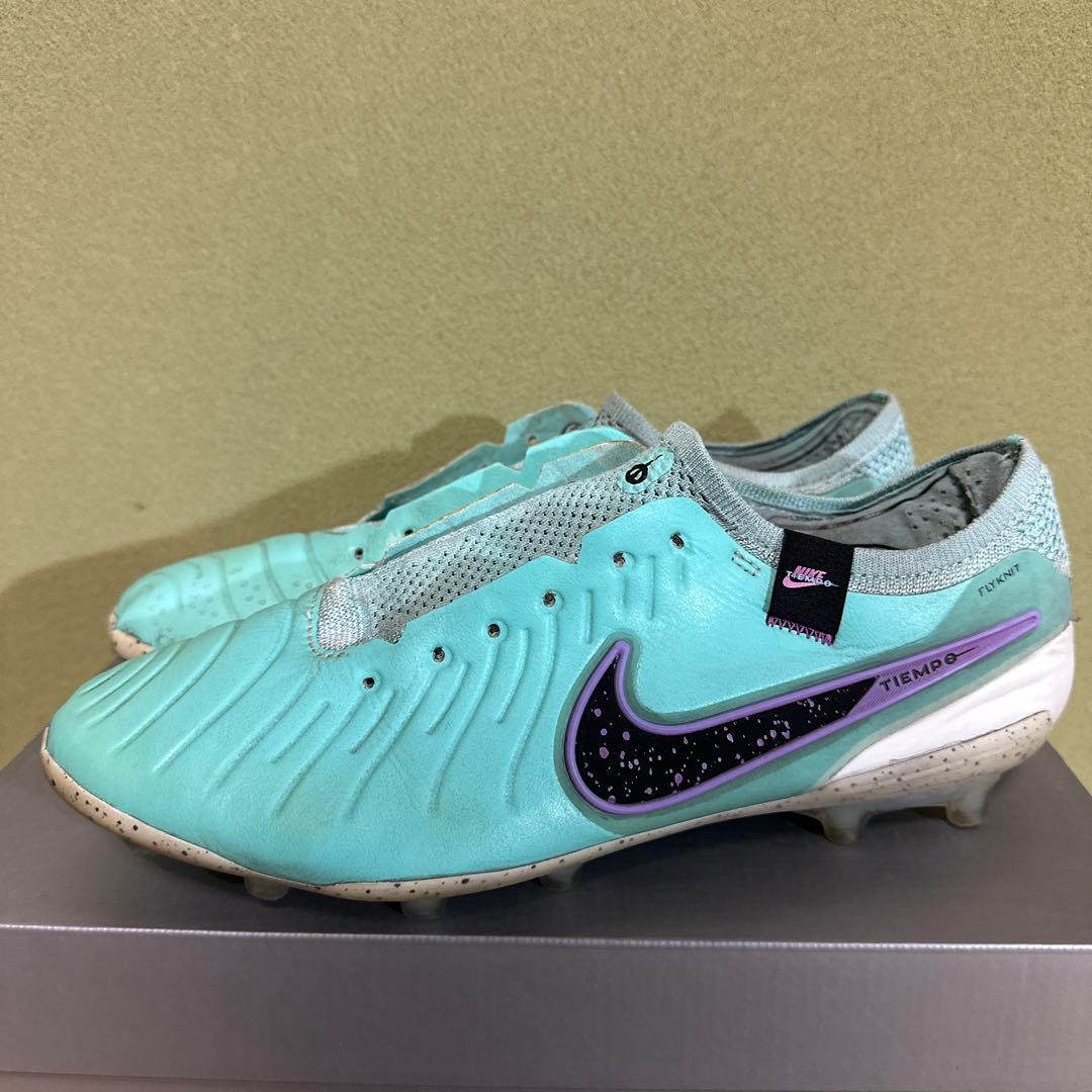 Nike Tiempo サッカーシューズ アクアブルー27.5