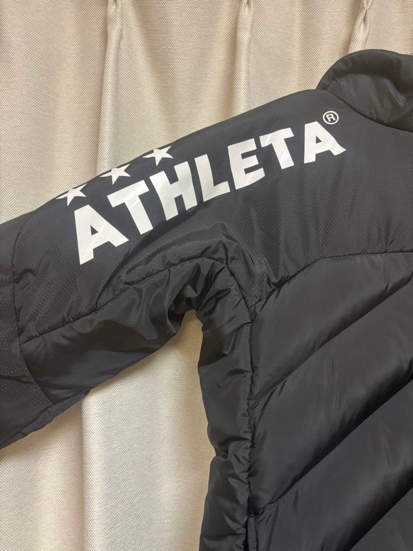 ATHLETA ブラック ダウンコート Mサイズ