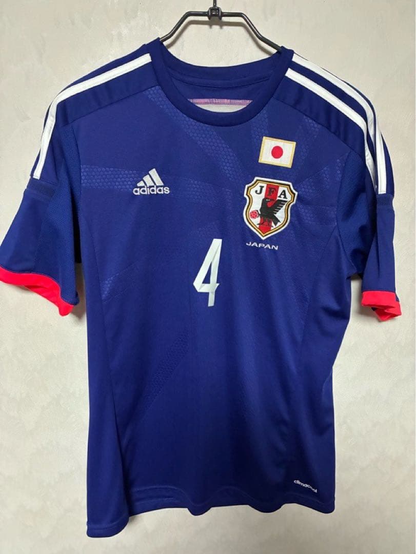 日本代表 ユニフォーム 14-15 ブラジルW杯 本田 Lサイズ アディダス