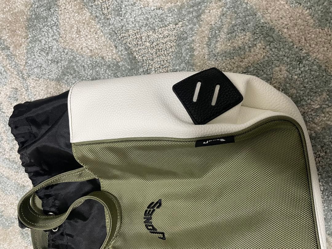 ダ*ケ様 美品！　即購入OK！JONES ゴルフ用カートバッグ オリーブグリーン