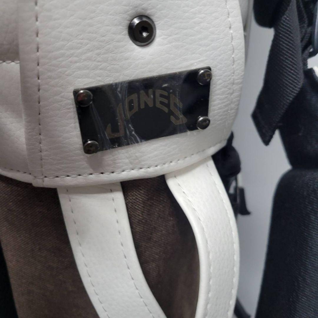 JONES キャディバッグ スタンド ほぼ未使用 軽量 ブラウン ホワイト