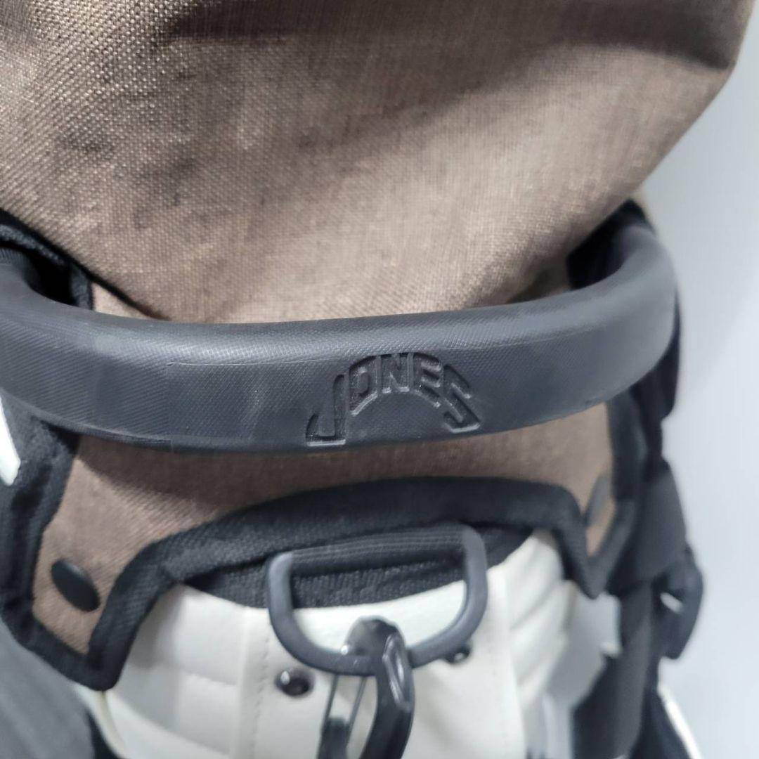 JONES キャディバッグ スタンド ほぼ未使用 軽量 ブラウン ホワイト