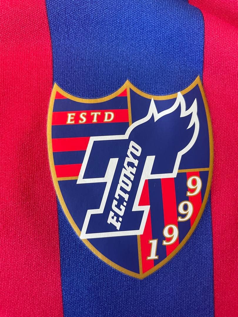 アディダスFC東京サッカーユニフォームホーム12 13渡邉千真選手AFC赤紺