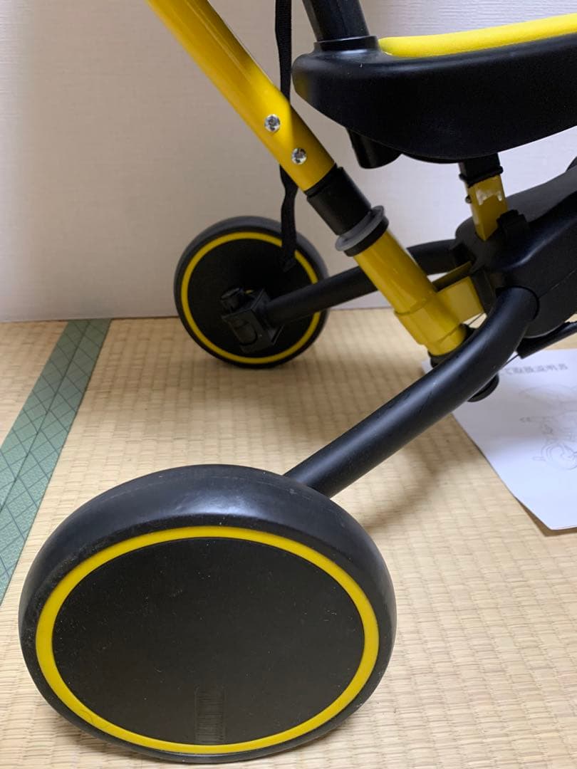 送料無料　6 in 1 手押し棒付三輪車　折りたたみ　キッズバイク　Vinona