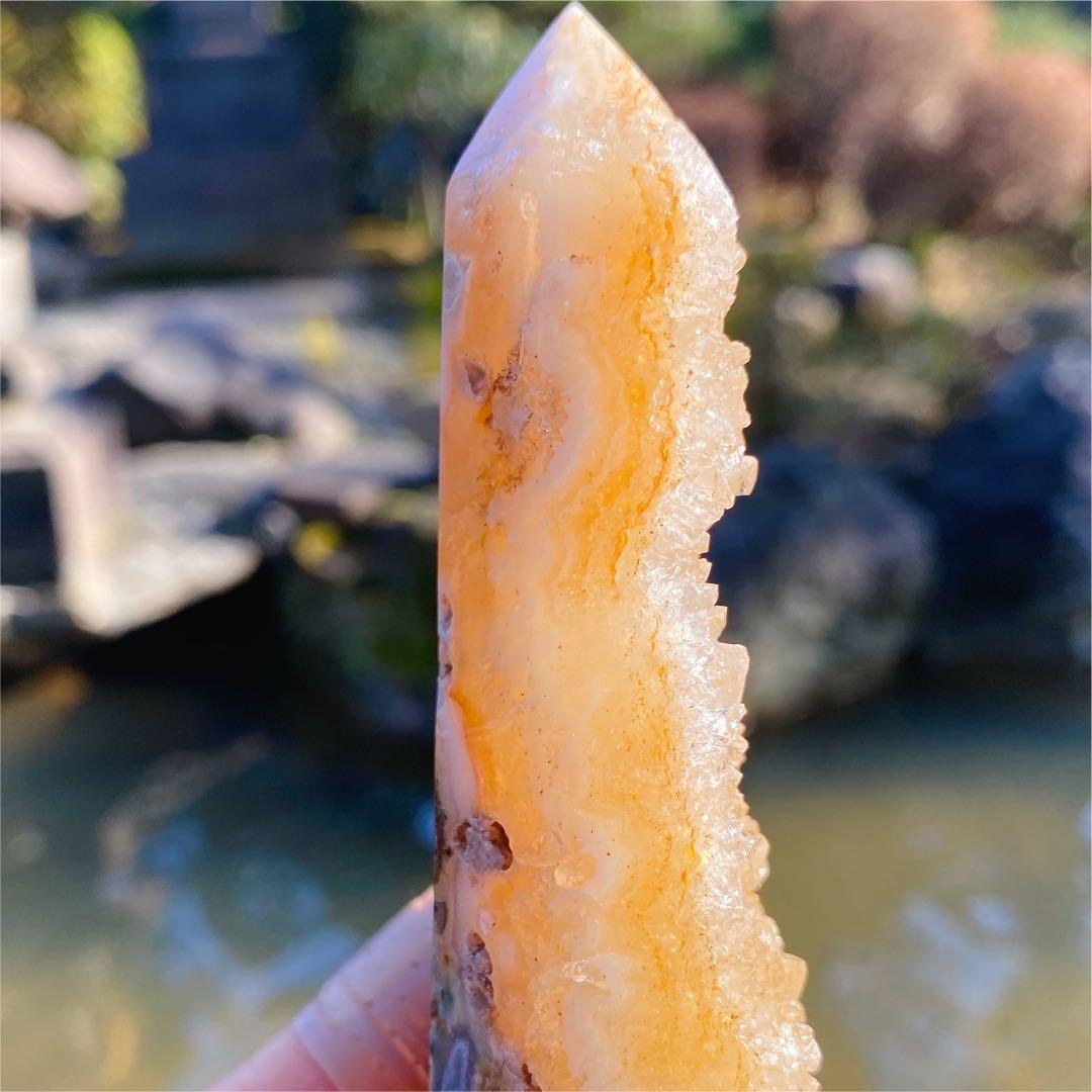 ゴールド　アメジスト 天然希少カラー　水晶原石　クォーツ　黄水晶