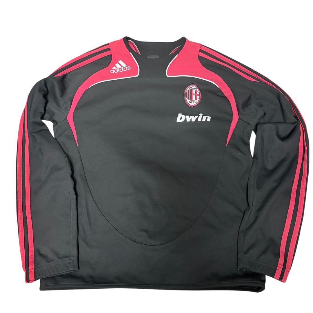 美品 ACミラン adidas 長袖シャツ bwin サイズM