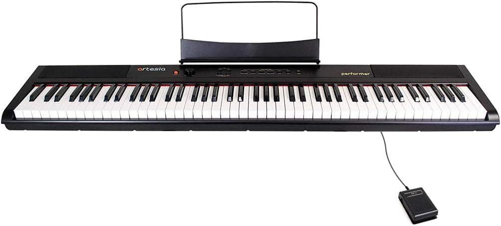 電子ピアノ　Artesia PERFORMER ブラック　88鍵 　管4001