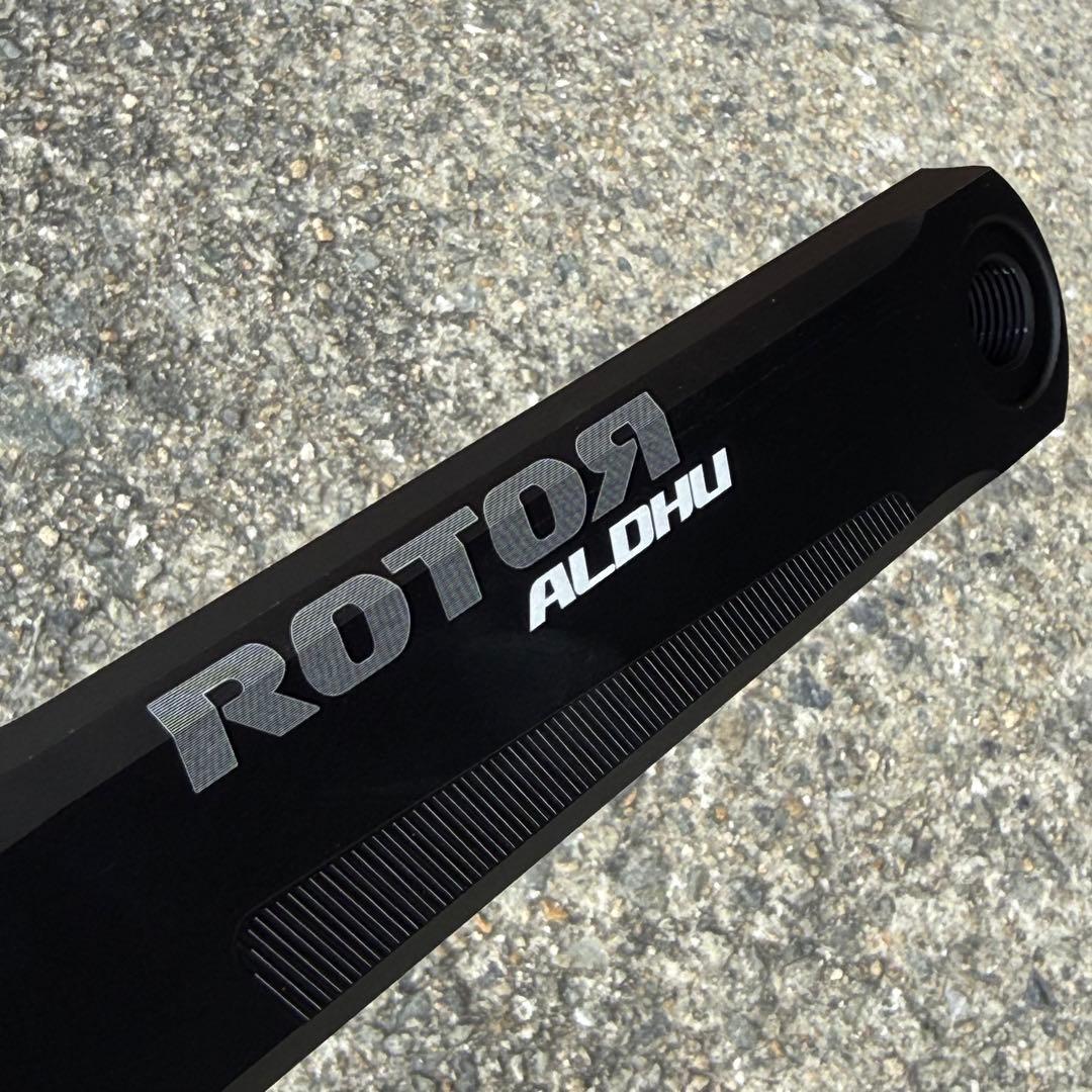 ROTOR 3D＋ALDHU クランクアーム170mm 30mmアクスル用