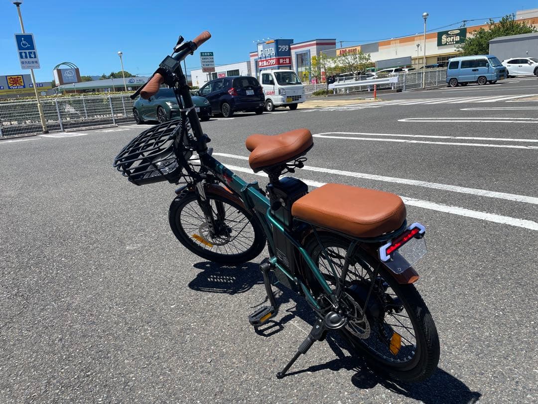 peez 電動アシスト自転車 緑 20インチ