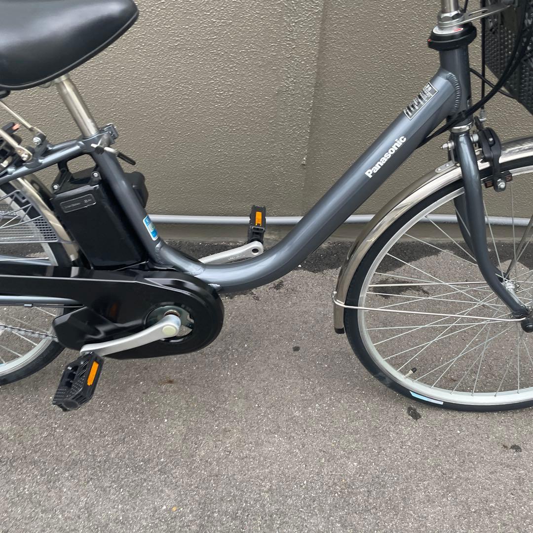 パナソニック電動アシスト自転車26インチ グレー