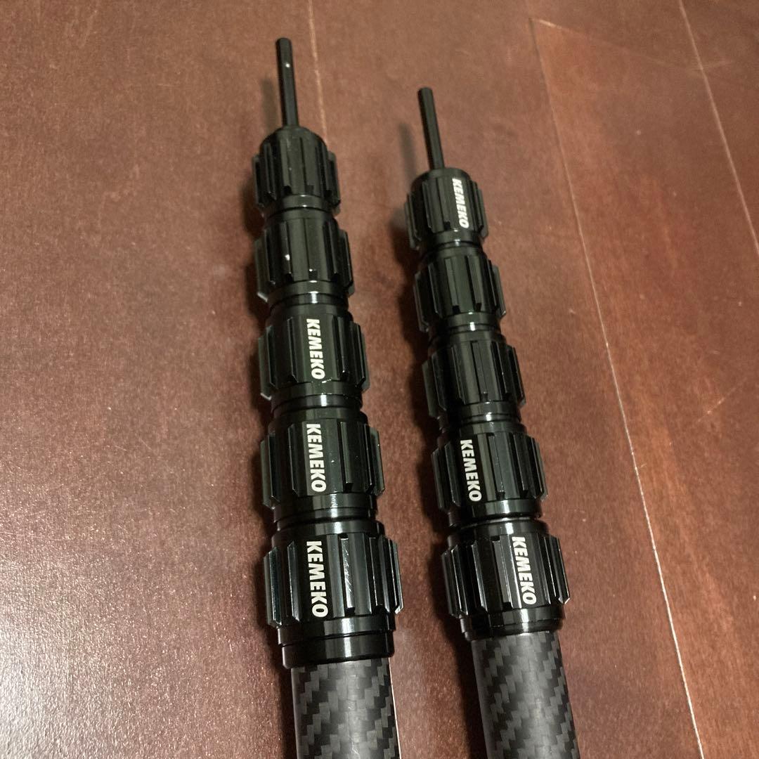 Kemeko カーボンタープポール180 2本セット