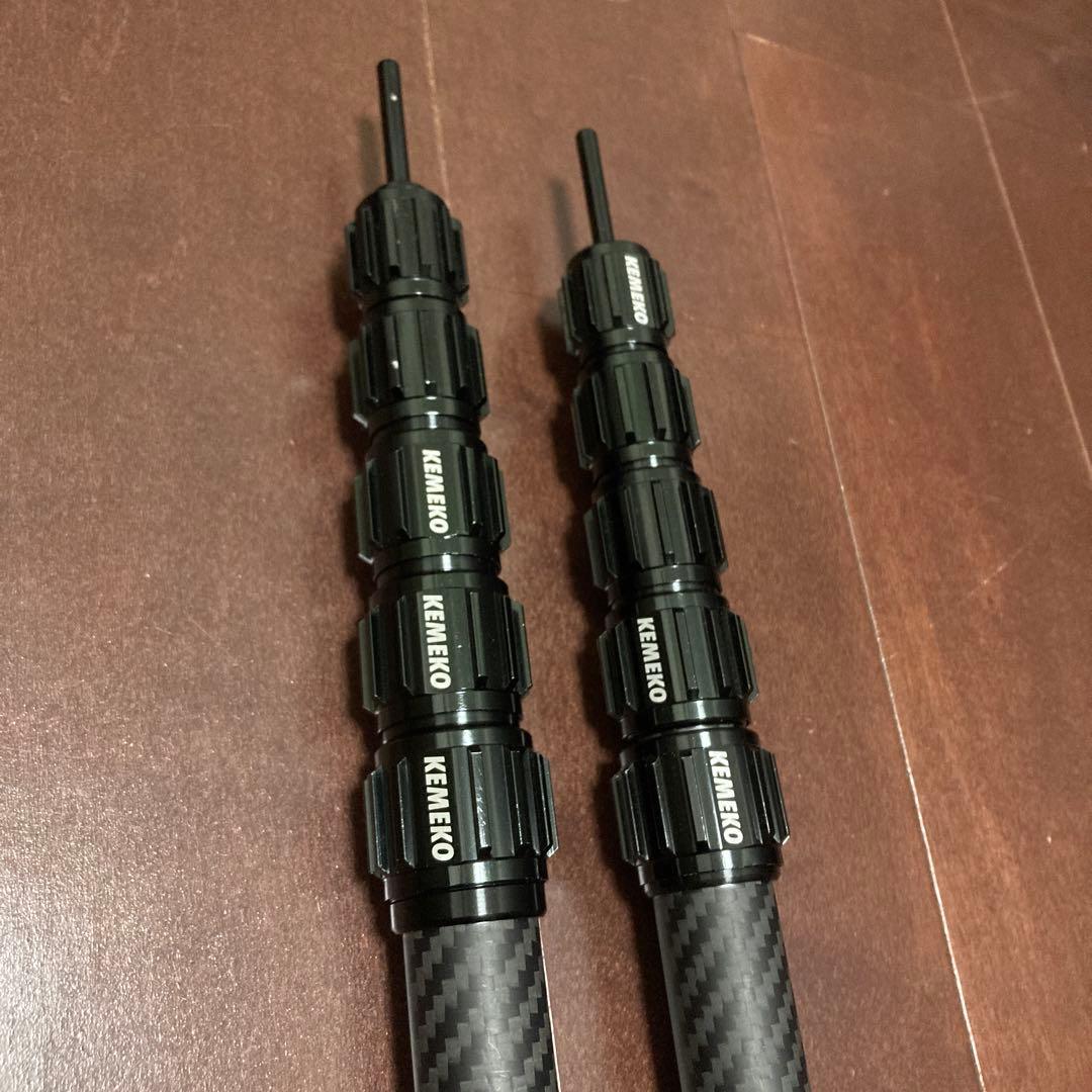 Kemeko カーボンタープポール180 2本セット