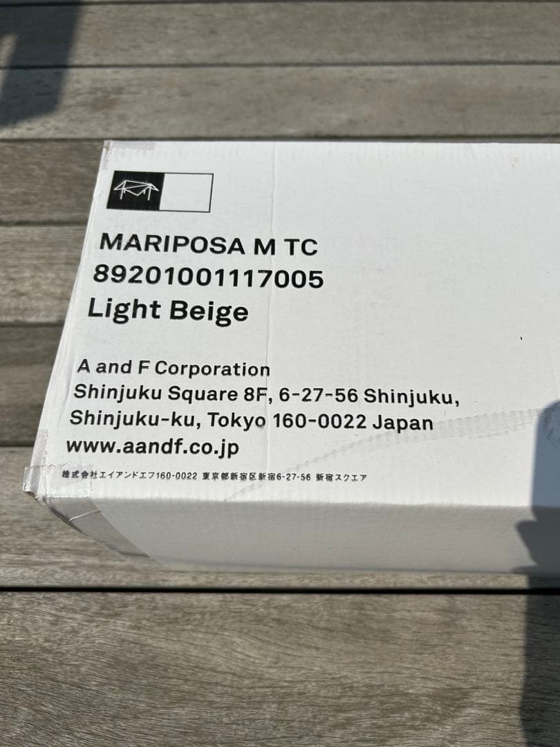 新品未使用　サバティカル　マリポサM TC ライトベージュ