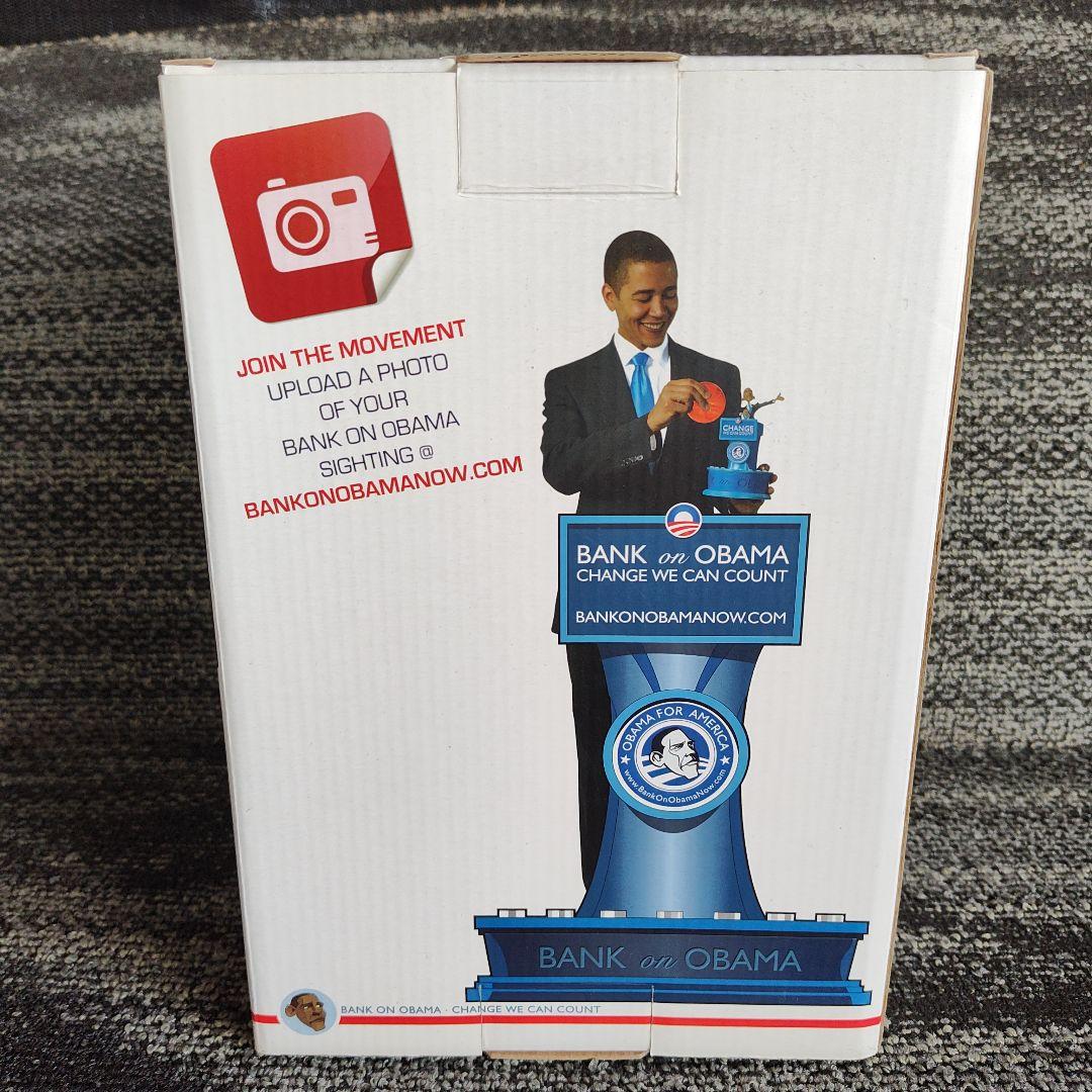 BANK on OBAMA 大統領フィギュア貯金箱