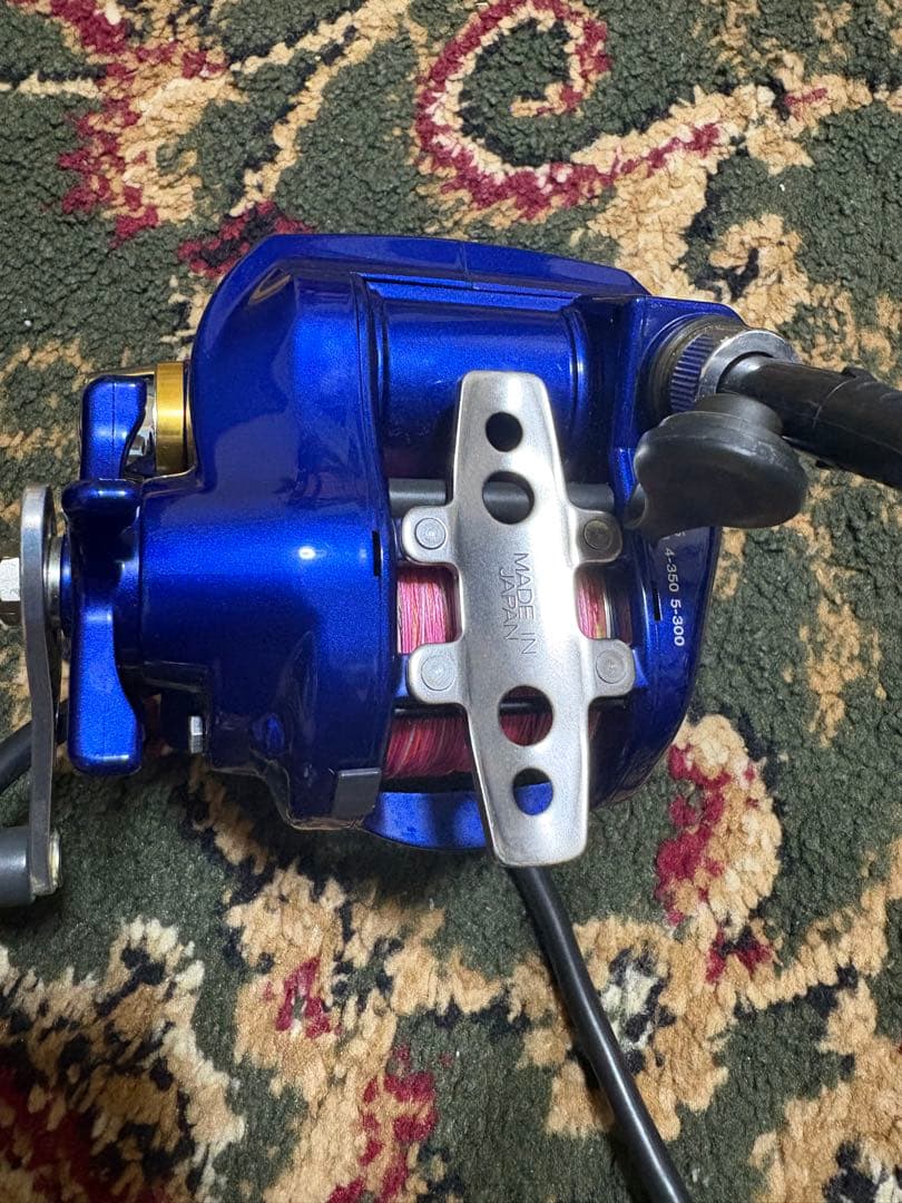 電動リール 3台セット+ コード　＋ライン シマノC2000おまけ