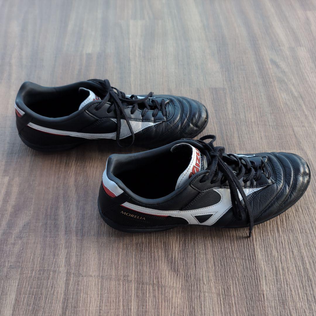 Mizuno モレリア サッカーシューズ 黒/白