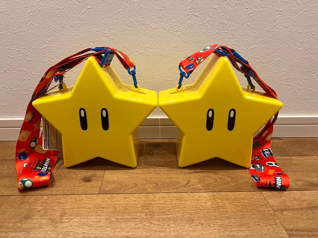 ＵＳＪ　ポップコーンバケツ　スーパーマリオ　スター　２個セット