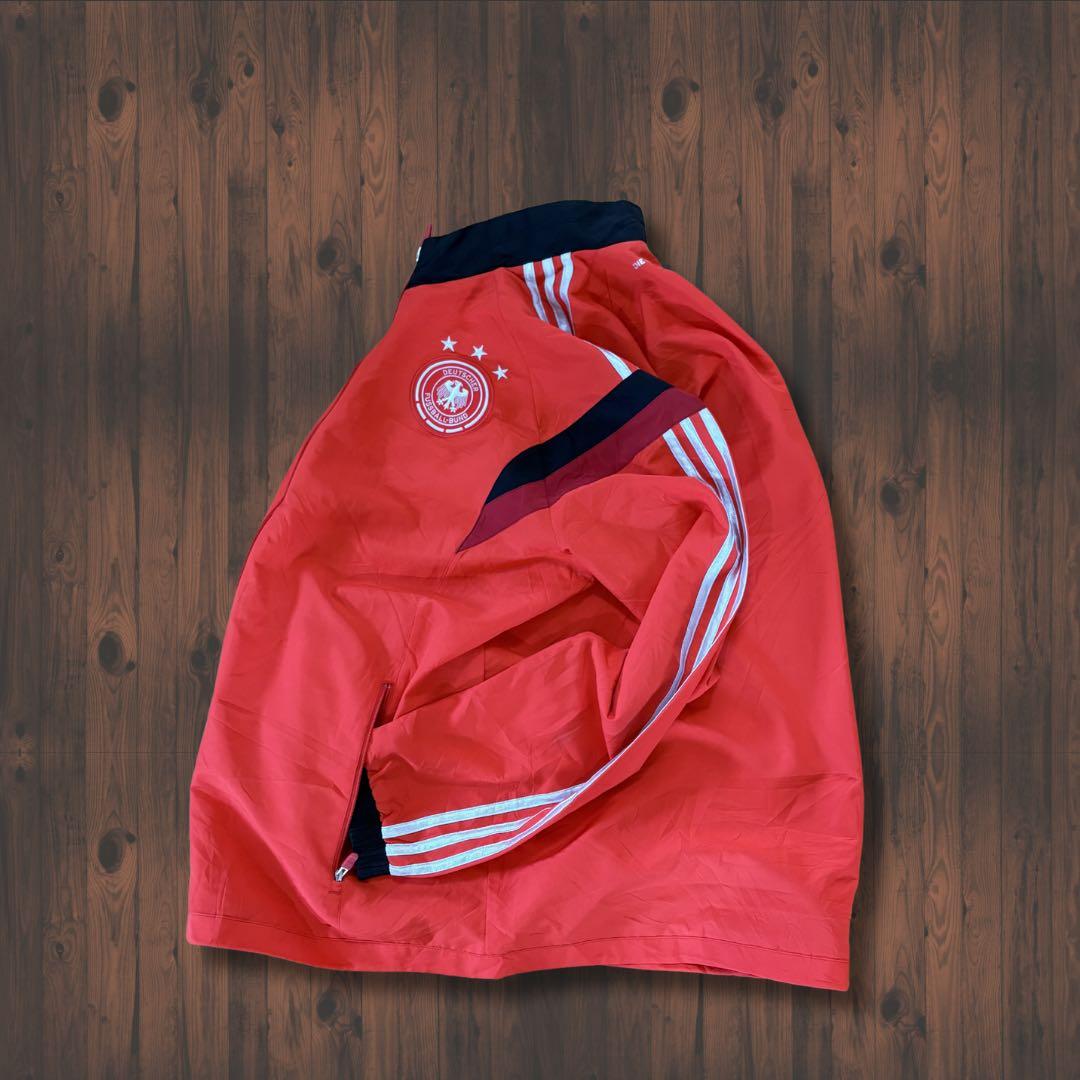 adidas ドイツ代表 トラックジャケット オレンジ 2014年W杯モデル