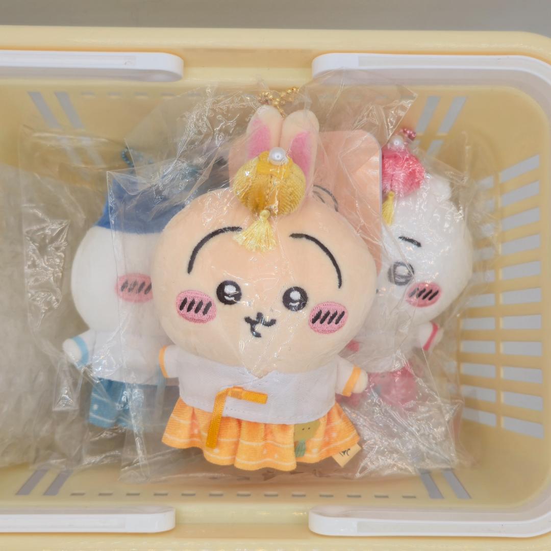 おかお厳選！ちいかわショップ龍山 韓国限定マスコット3点セット