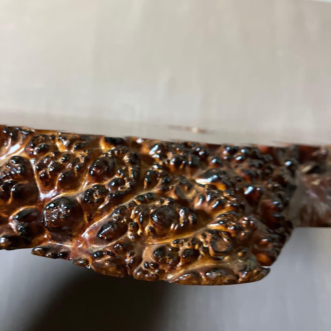 天然木　一枚板　玉杢 花台 飾り台 敷板　香台　盆栽台