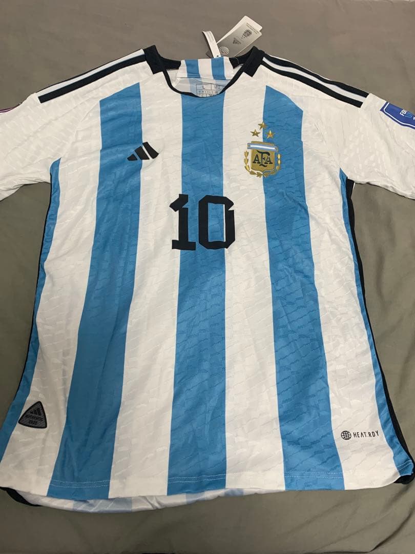 カタールワールドカップ　アルゼンチン代表 メッシ 10番 シャツ adidas