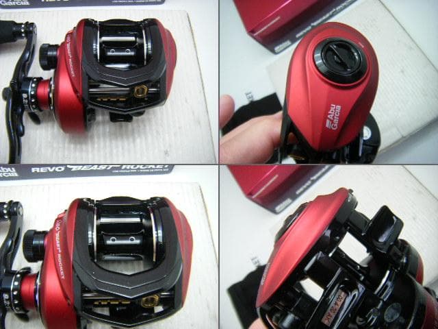 即決！◆新品！アブ レボ ビースト 40 ロケット◆ 右巻 9.2：1