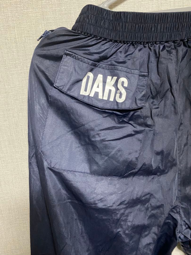 DAKS-GOLF ネイビー レインウェア　上着Ｍ　ズボンＬ