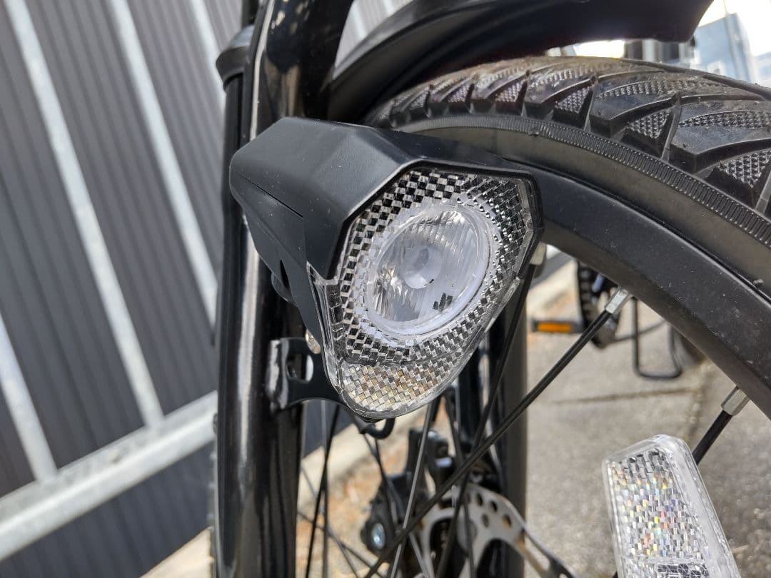 【新品】【南大阪】電動アシスト自転車 ブラック 折り畳み